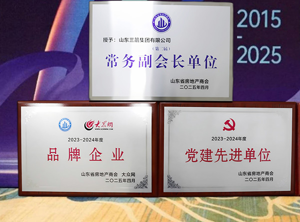 山東三箭集團參加第十屆山東省房地產(chǎn)業(yè) 高質(zhì)量發(fā)展研討會并獲多項榮譽稱號